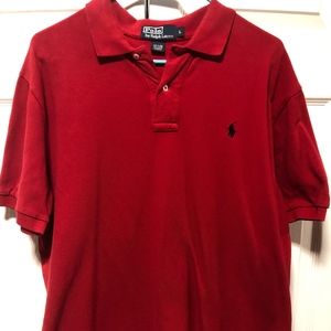 Red Polo Shirt by Ralph Lauren
